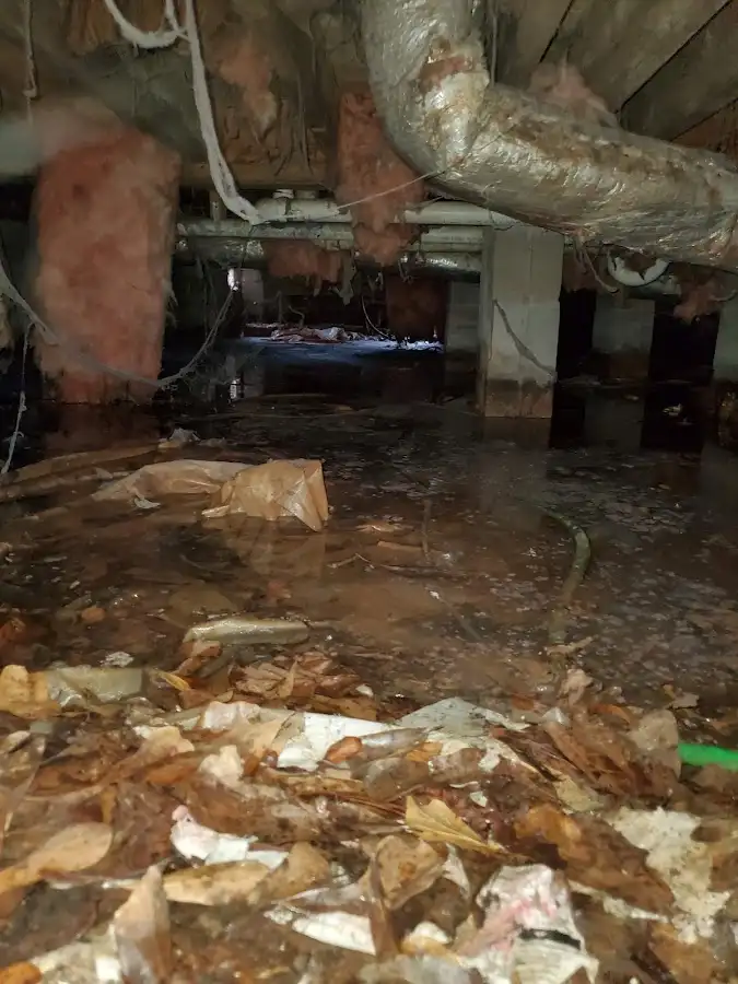 Crawl space flood assessment for Commercial Water Damage Restoration in Sultan